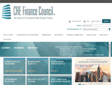 Tablet Screenshot of crefc.org